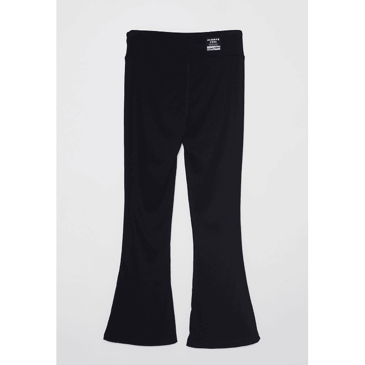 Calza Flare Pretina Ancha Lola Negro Familyshop 1