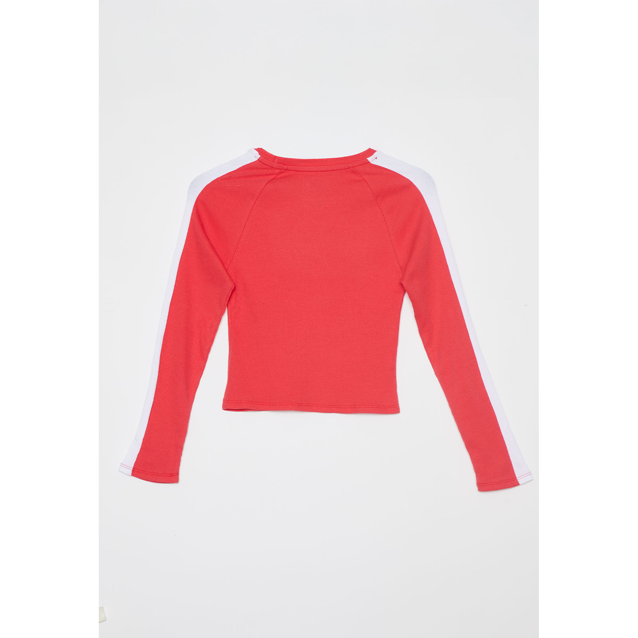 Polera Varsity Bordado Lola Rojo Familyshop 2