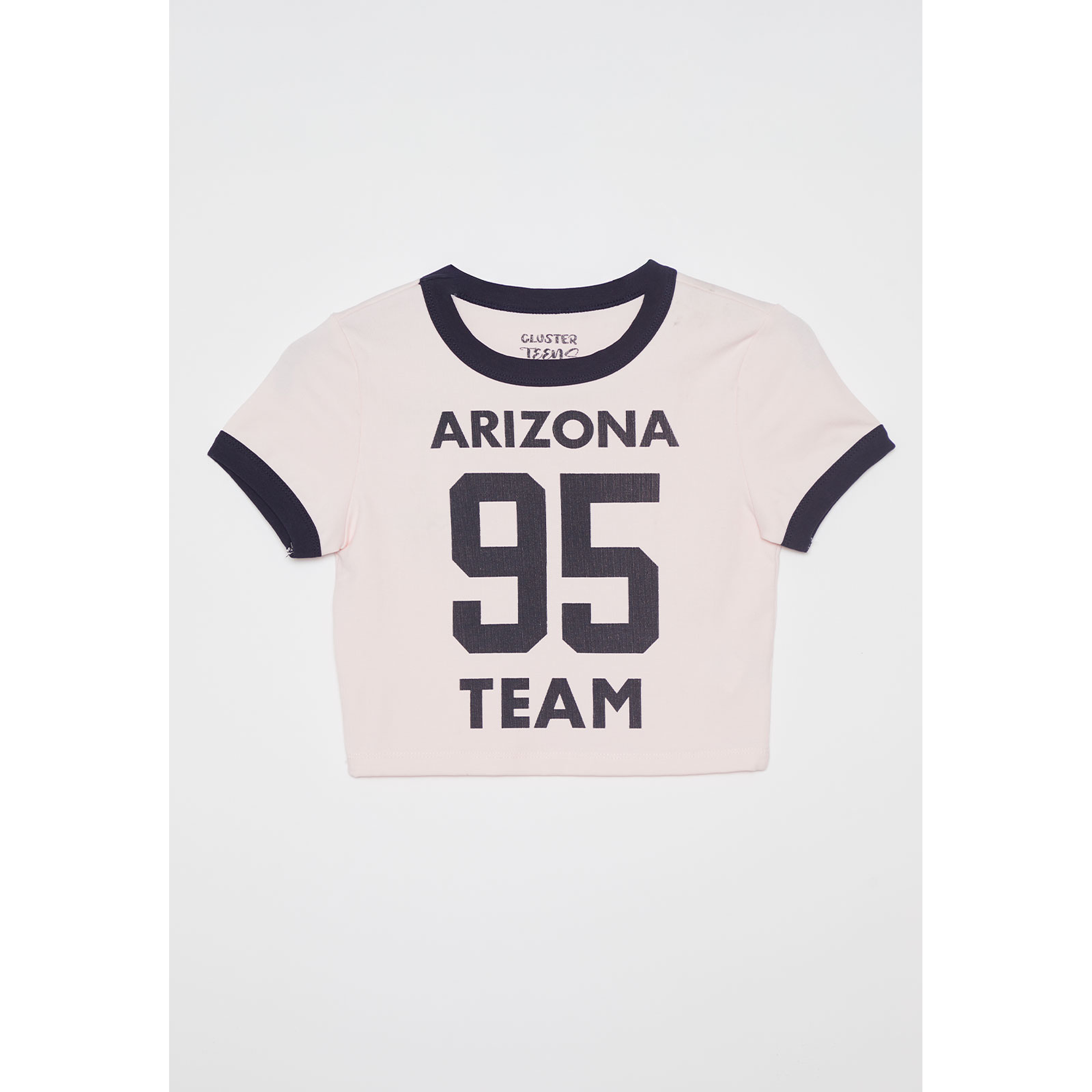 Polera College Arizona Lola Rosado Familyshop 1