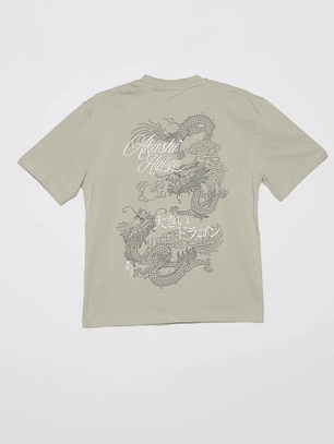 Polera Dragones Lolo Gris Familyshop