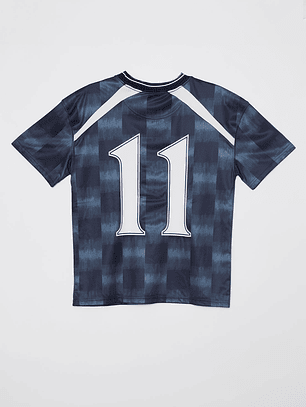 Polera Monaco Fútbol Lolo Negro Familyshop