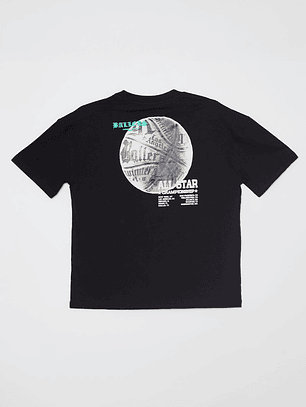 Polera All Star Lolo Negro Familyshop