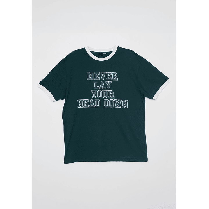 Polera College Hombre Verde Familyshop 1