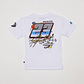 Polera Legend Racing Niño Blanco Familyshop - Miniatura 2