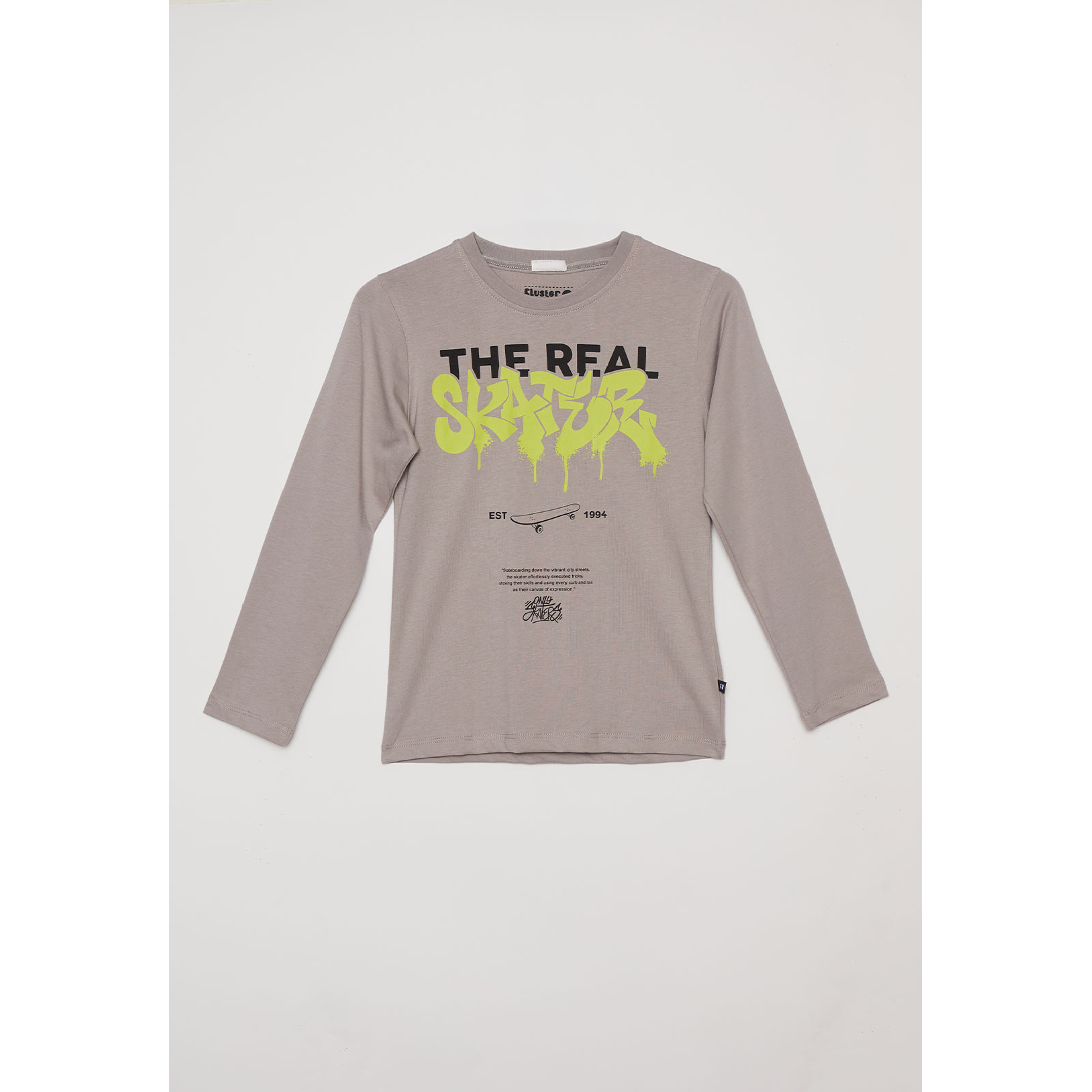 Polera SkaterNiño Gris Familyshop 1