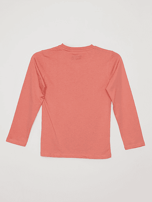 Polera T-rex Niño Naranja Familyshop