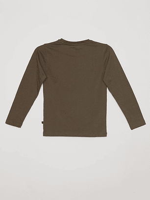 Polera Dino Triceratops Niño Verde Familyshop