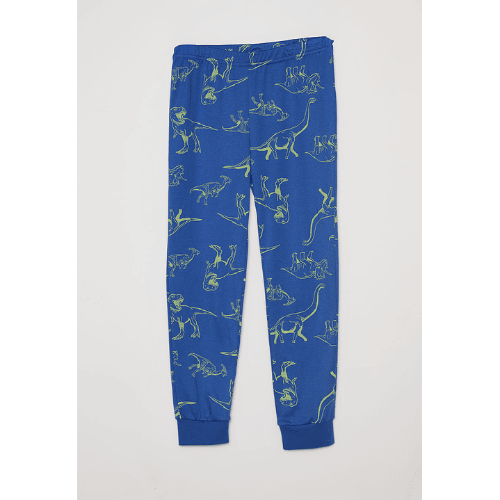 Pijama Jersey Dino Niño Azul Familyshop 3