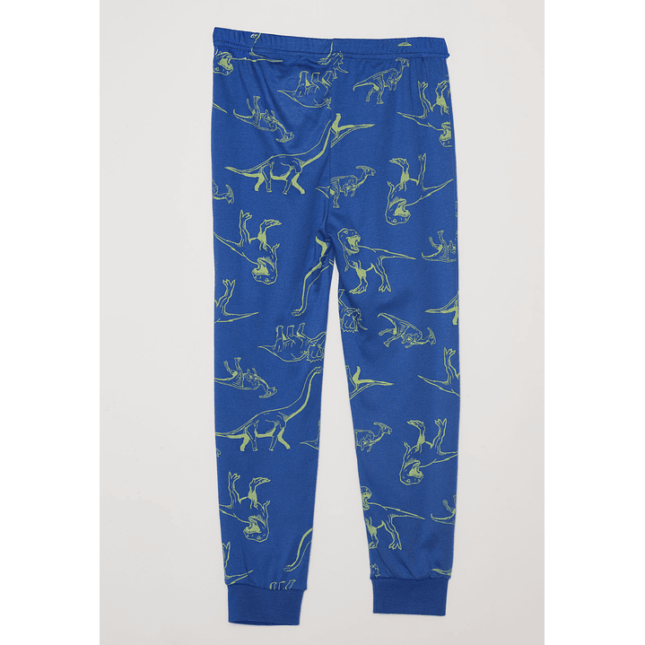 Pijama Jersey Dino Niño Azul Familyshop 5