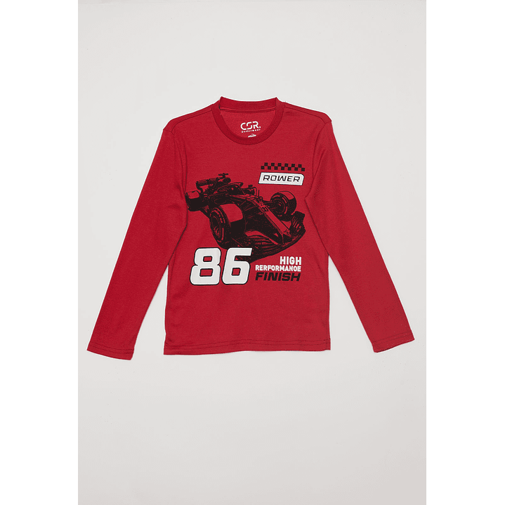 Pijama Jersey Rower Niño Rojo Familyshop 2