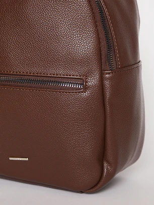 Cartera Mochila Mujer Café Familyshop