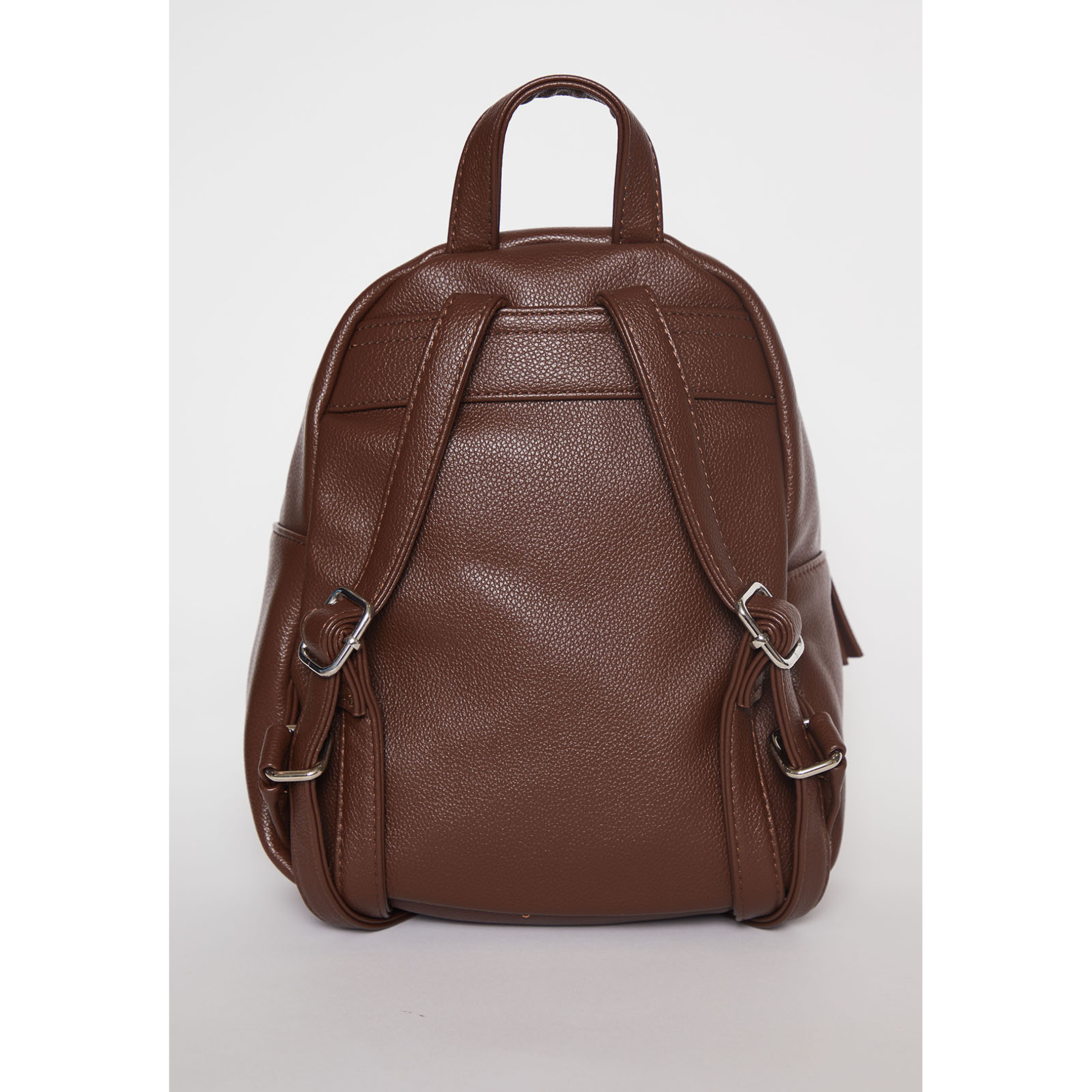 Cartera Mochila Mujer Café Familyshop 3