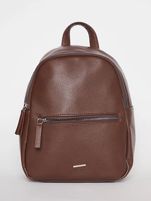 Cartera Mochila Mujer Café Familyshop