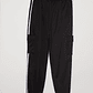 Pantalón Buzo Cargo Costado Hombre Negro Familyshop - Miniatura 6