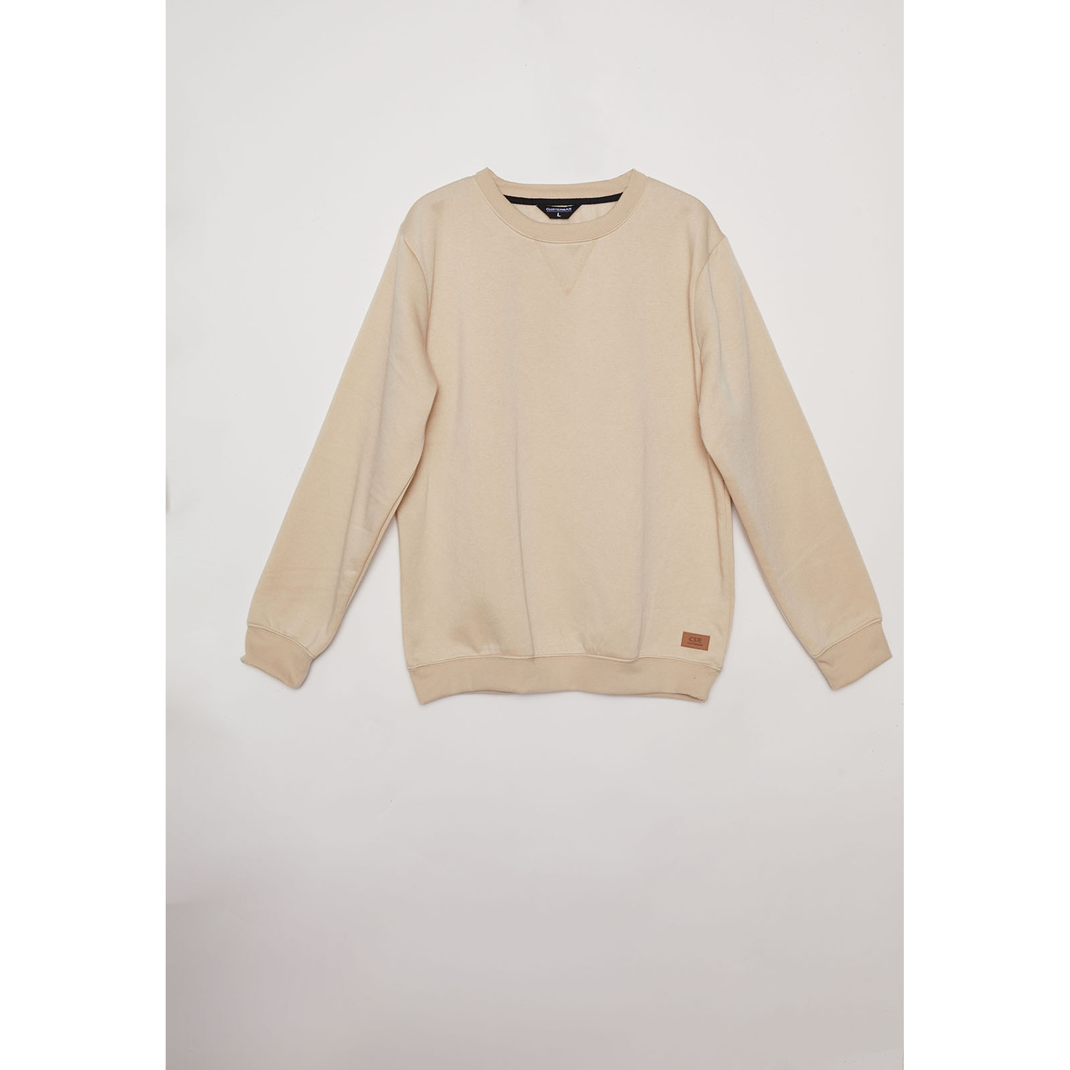 Polerón Basic Hombre Beige Familyshop 5
