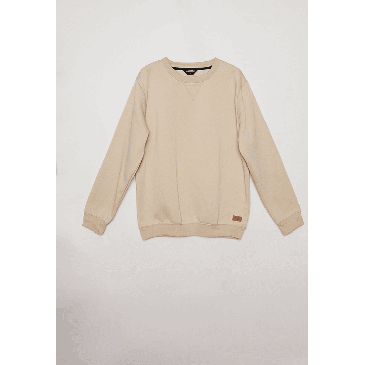 Polerón Basic Hombre Beige Familyshop 5