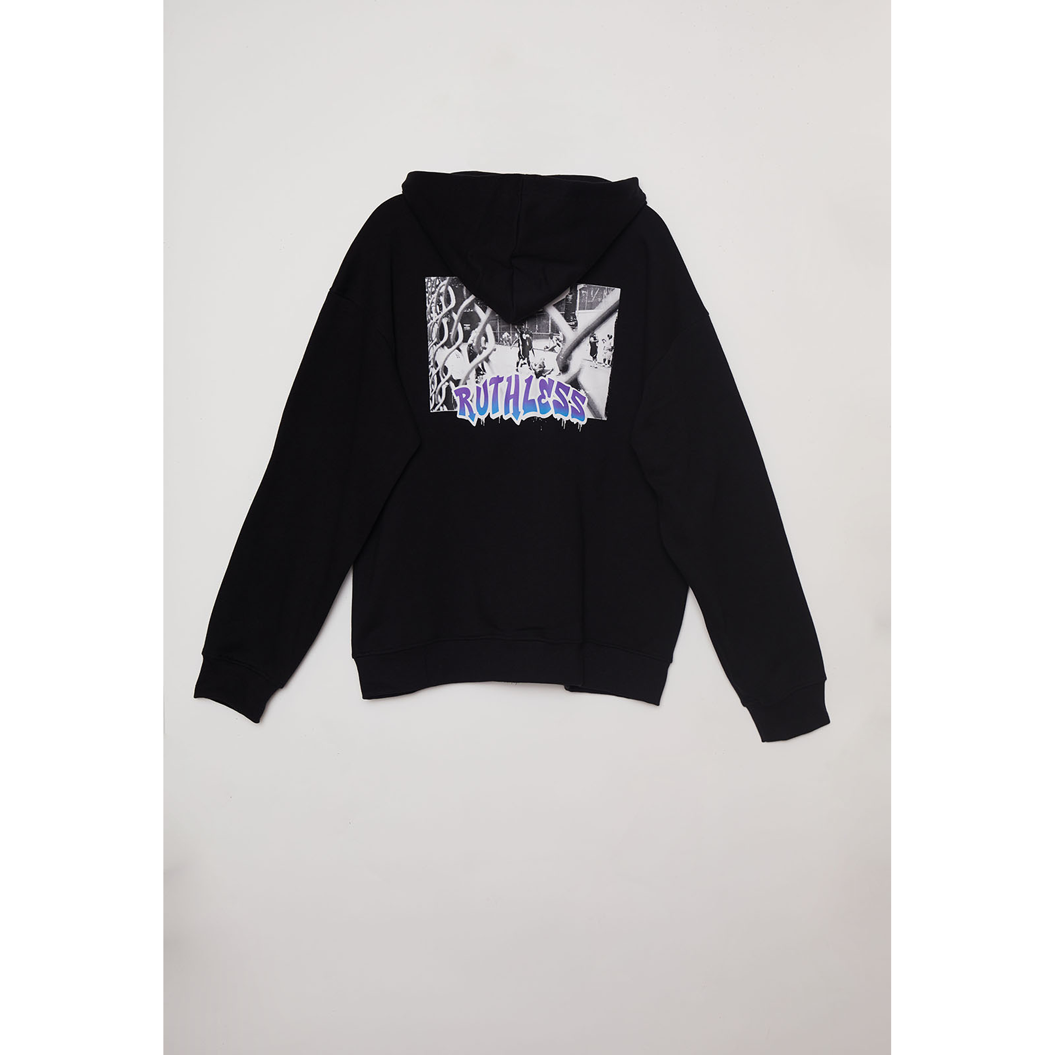 Polerón Graffiti Brooklyn Hombre Negro Familyshop 6