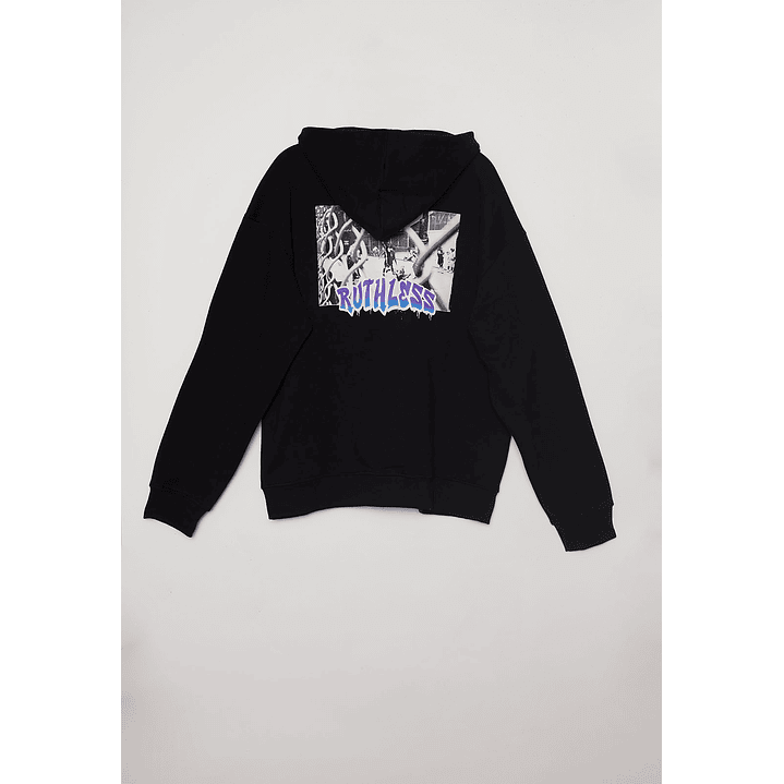 Polerón Graffiti Brooklyn Hombre Negro Familyshop 6