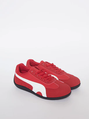 Zapatilla Urban Mujer Rojo Familyshop