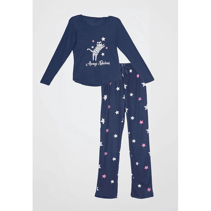 Pijama Jersey Lola Azul Familyshop 5