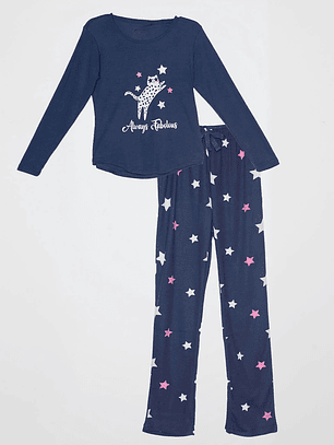Pijama Jersey Lola Azul Familyshop