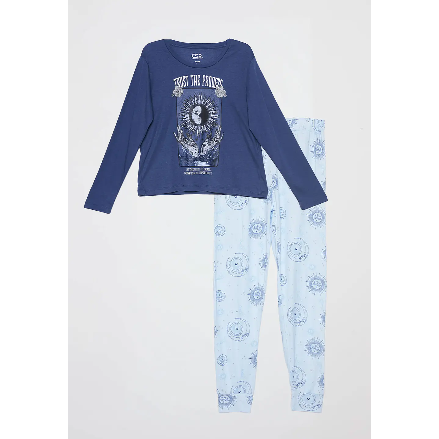 Pijama Mujer Trust Azul Familyshop 5
