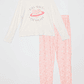Pijama Girl Rule Mujer Rosado Familyshop - Miniatura 1