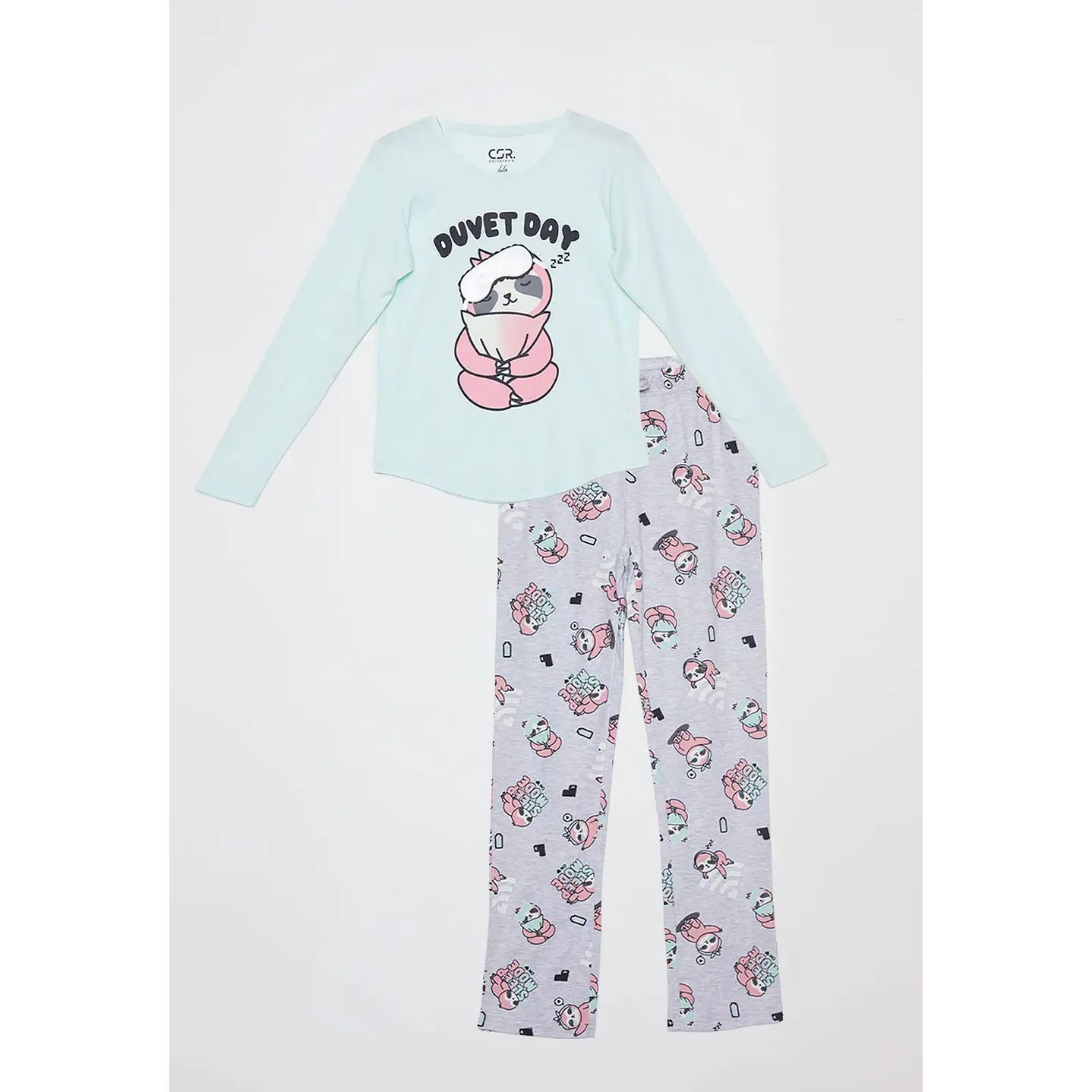 Pijama Jersey Lola Gris Familyshop 6