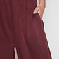 Pantalón Buzo Baggy Mujer Burdeo Familyshop - Miniatura 4