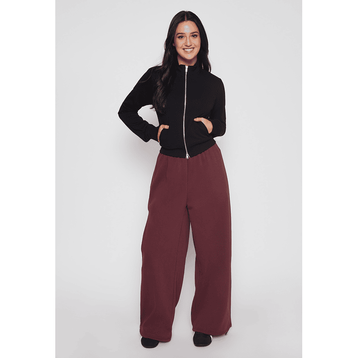 Polerón Ajustado Mujer Negro Familyshop 2