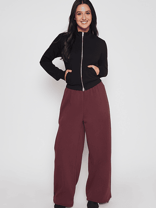 Polerón Ajustado Mujer Negro Familyshop