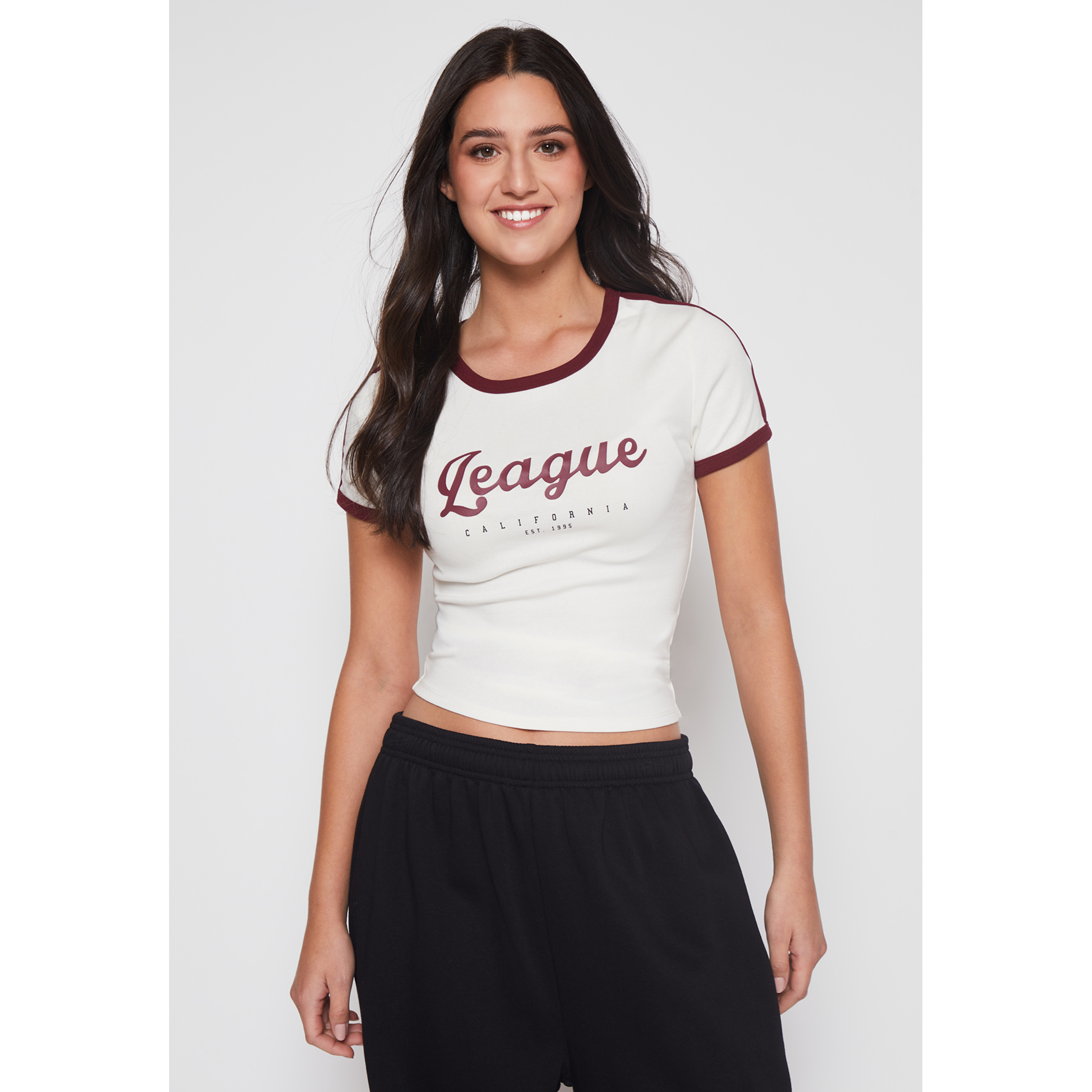 Polera Sport League Mujer Crudo Familyshop 1