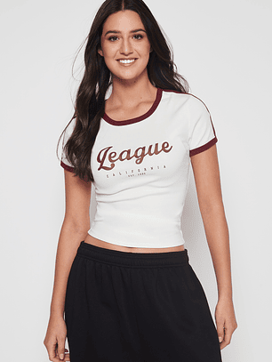 Polera Sport League Mujer Crudo Familyshop