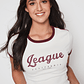 Polera Sport League Mujer Crudo Familyshop - Miniatura 3