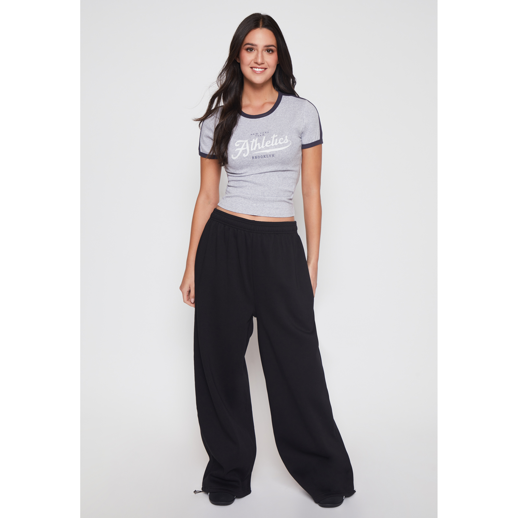 Polera Sport Athletics Mujer Gris Familyshop 2