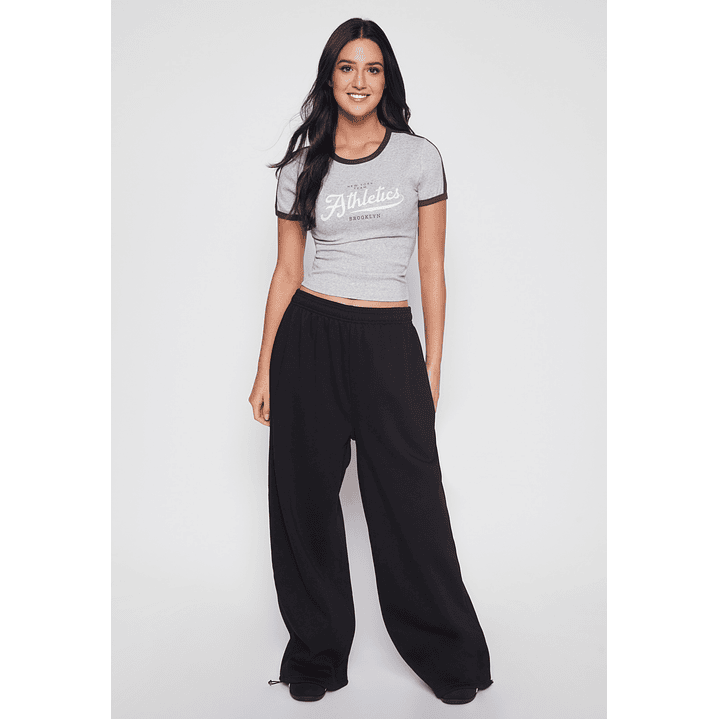 Polera Sport Athletics Mujer Gris Familyshop 2