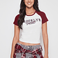 Polera Bicolor Brooklyn Mujer Crudo Familyshop - Miniatura 1