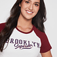 Polera Bicolor Brooklyn Mujer Crudo Familyshop - Miniatura 3