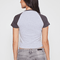 Polera Bicolor Montpellier Mujer Gris Familyshop - Miniatura 4