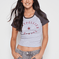 Polera Bicolor Montpellier Mujer Gris Familyshop - Miniatura 1