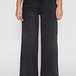 Jeans Wide Leg Stretch Mujer Negro Familyshop - Miniatura 1