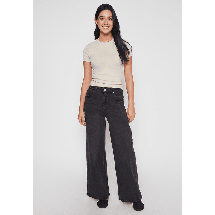 Polera Basic Mujer Beige Familyshop 2