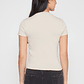 Polera Basic Mujer Beige Familyshop - Miniatura 4