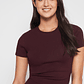 Polera Basic Mujer Burdeo Familyshop - Miniatura 3