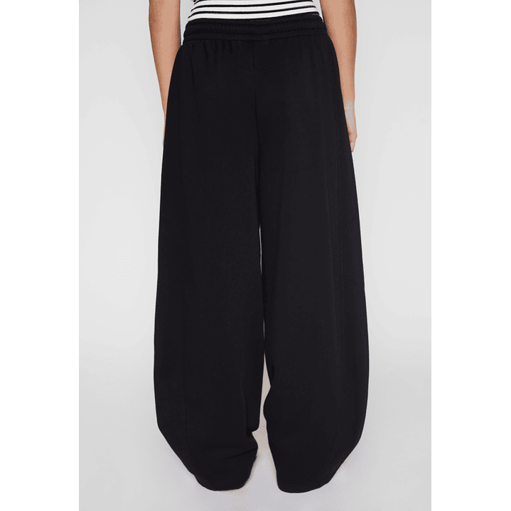 Pantalón Buzo Barrel Mujer Negro Familyshop 4