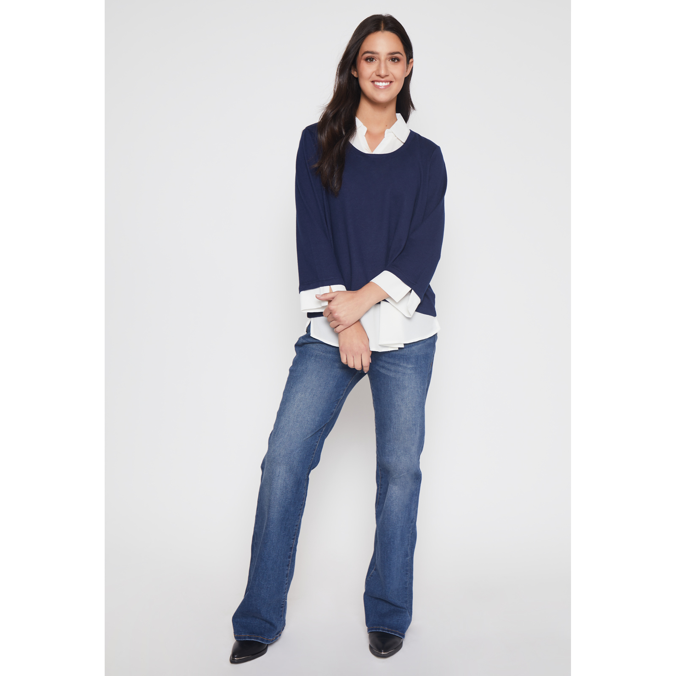 Sweater Chic Mujer Azul Familyshop 2