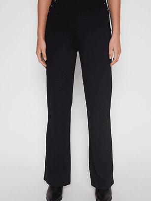 Calza Wide Leg Mujer Negro Familyshop