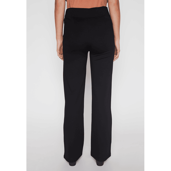 Calza Wide Leg Mujer Negro Familyshop 3