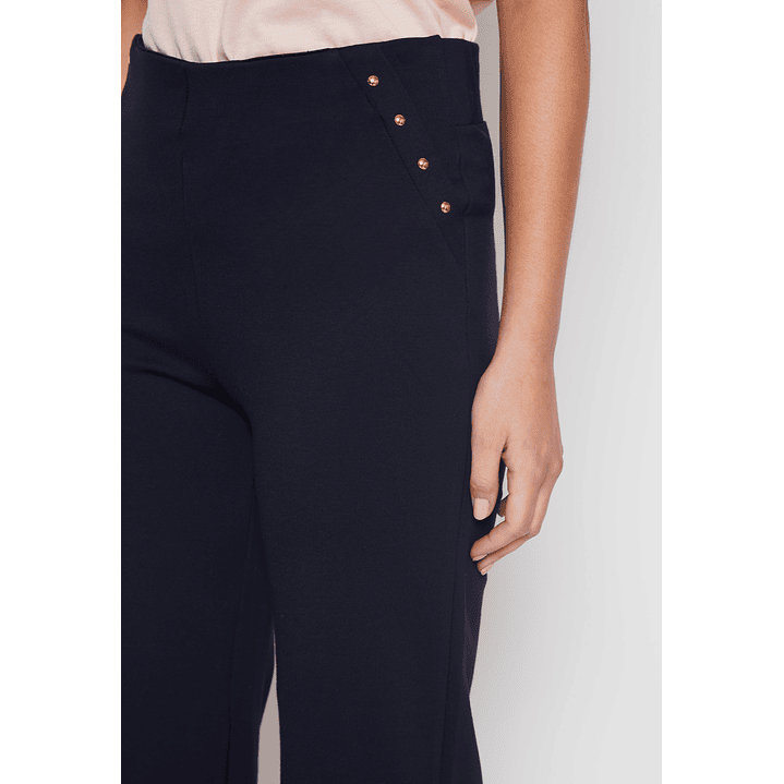 Calza Wide Leg Mujer Azul Familyshop 4