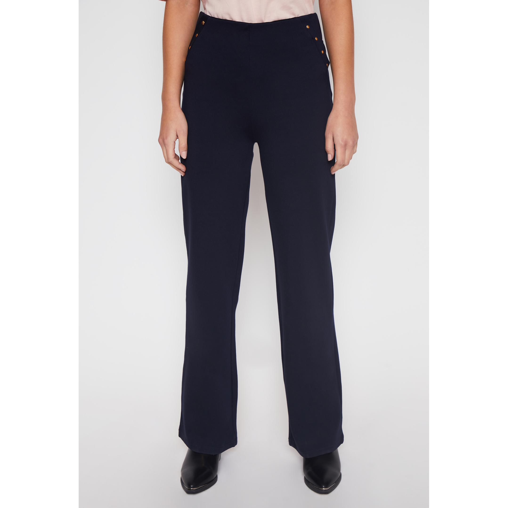 Calza Wide Leg Mujer Azul Familyshop 1